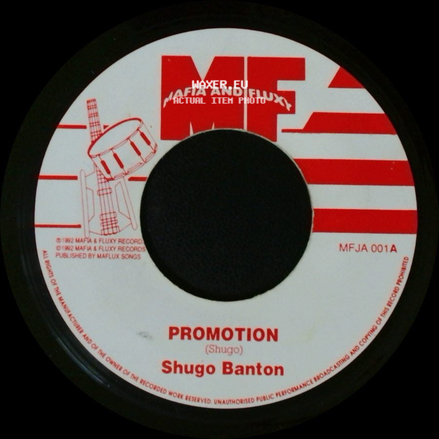 Mafia & Fluxy / Shugo Banton - Get Up Version / Promotion side B