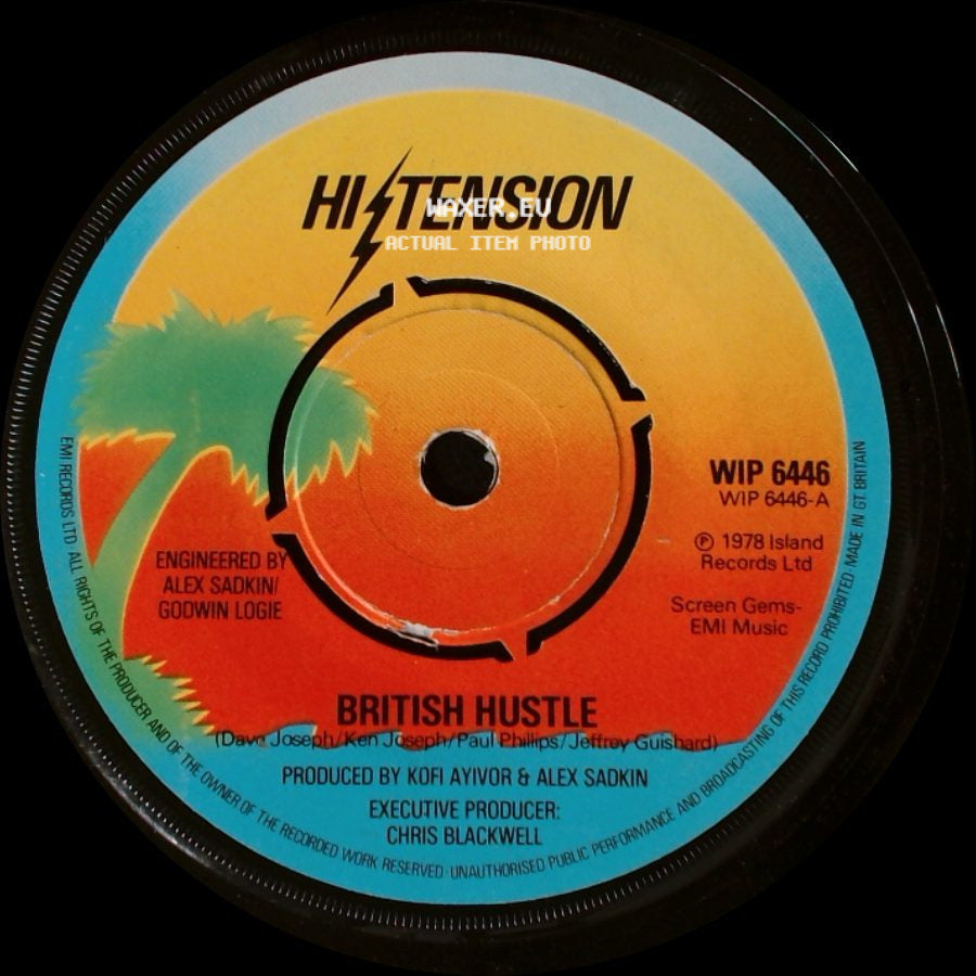 Hi Tension - British Hustle / Peace On Earth side A