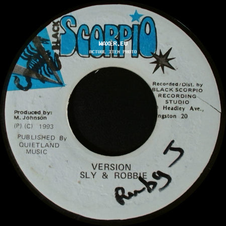 Courtney Melody - Version Sly & Robbie / Worth More Than Gold side A