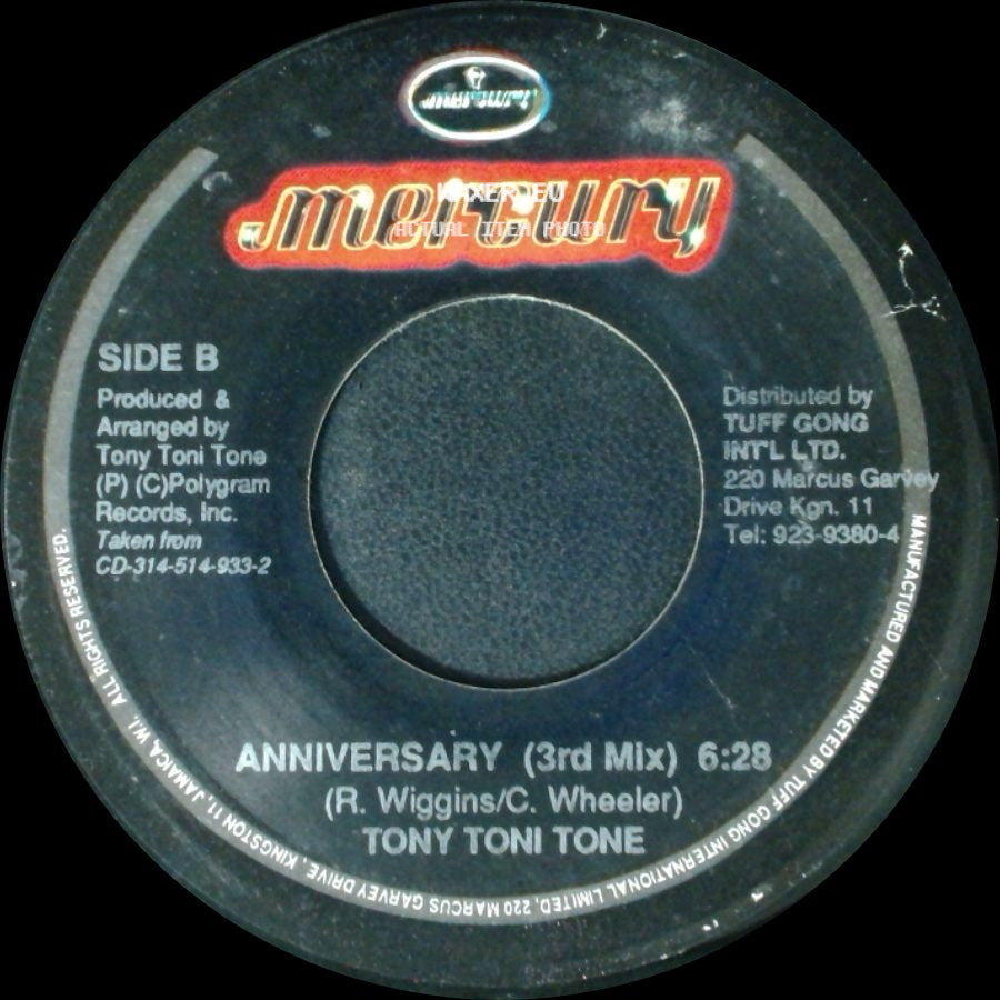 Tony Toni Tone - Anniversary / Anniversary (3Rd Mix) side B
