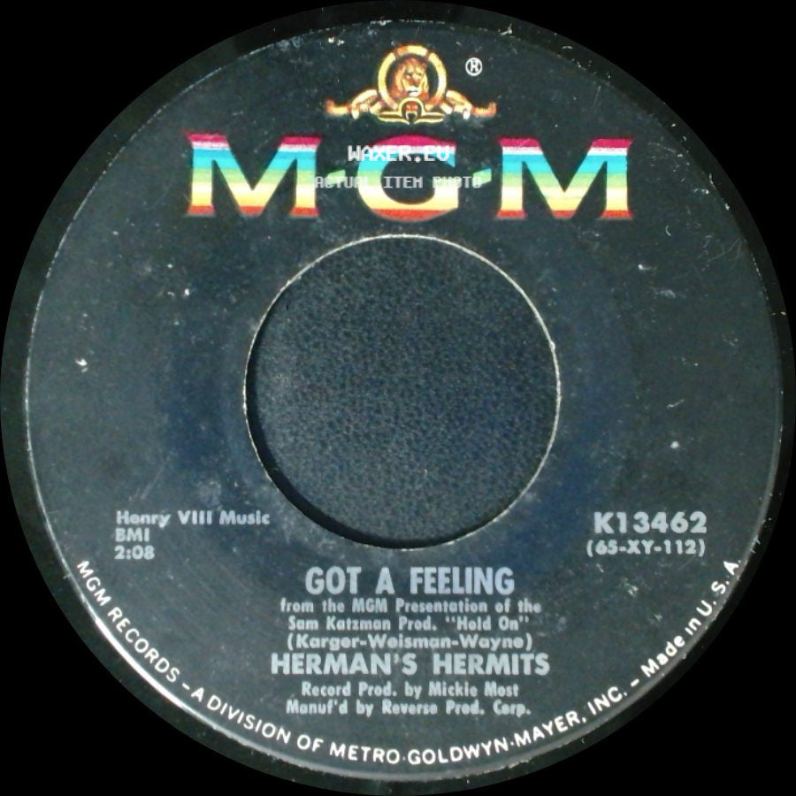 Herman's Hermits - Got A Feeling / Listen People side A