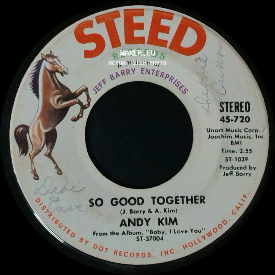 Andy Kim - So Good Together / I Got To Know side A