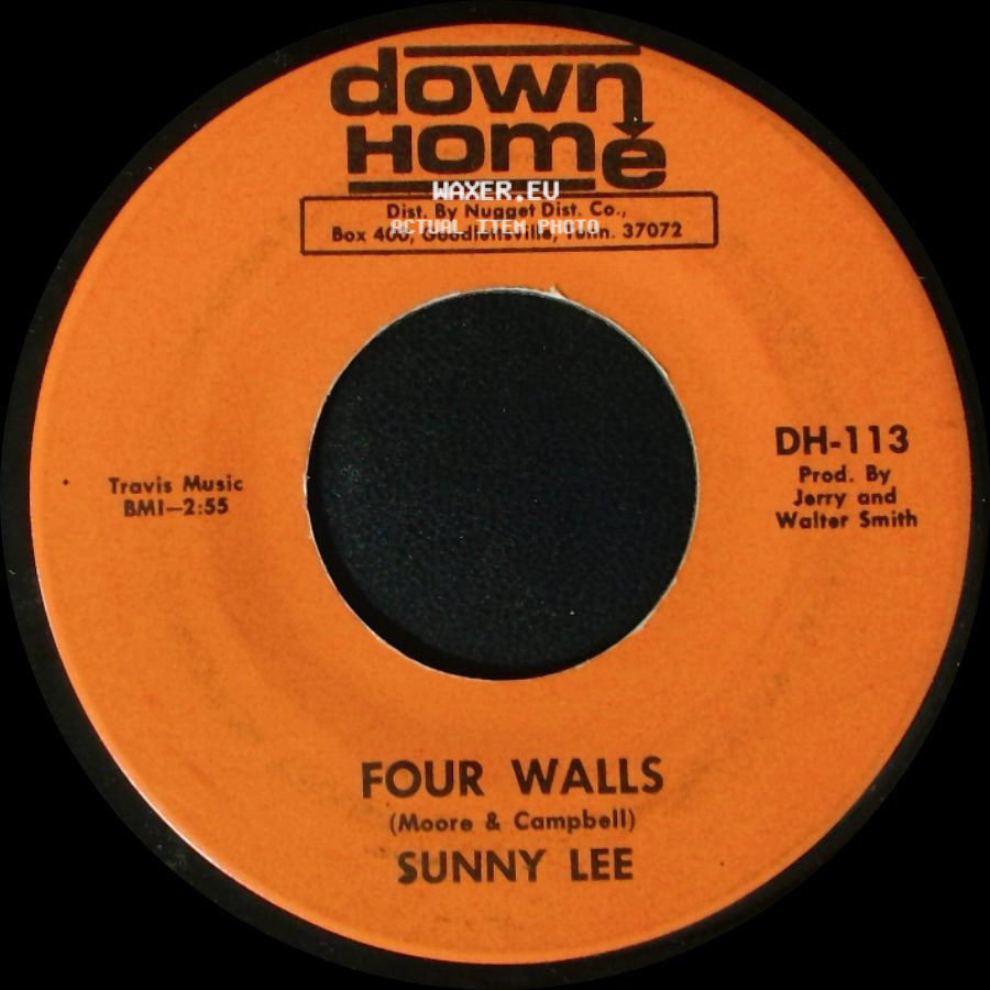 Sunny Lee - Four Walls / The Man They Sweep Up Off The Floor side A