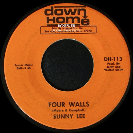 Sunny Lee - Four Walls / The Man They Sweep Up Off The Floor side A