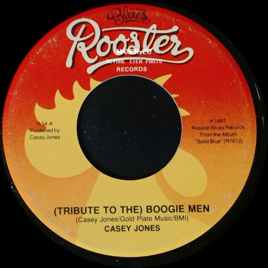 Casey Jones - (Tribute To The) Boogie Men / Mr. Blues side A