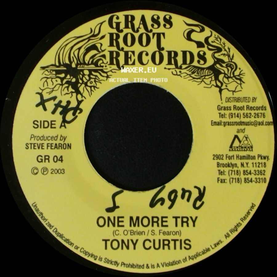 Tony Curtis / Meddz - One More Try / Grass Root side A