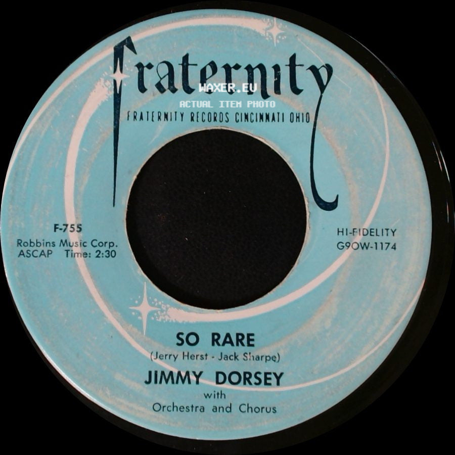 Jimmy Dorsey - Sophisticated Swing / So Rare side B