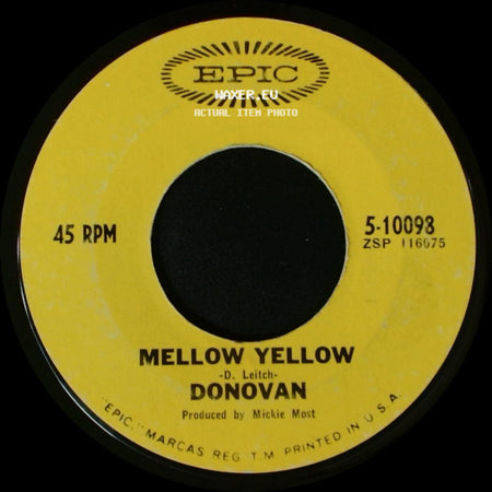 Donovan - Sunny South Kensington / Mellow Yellow side B