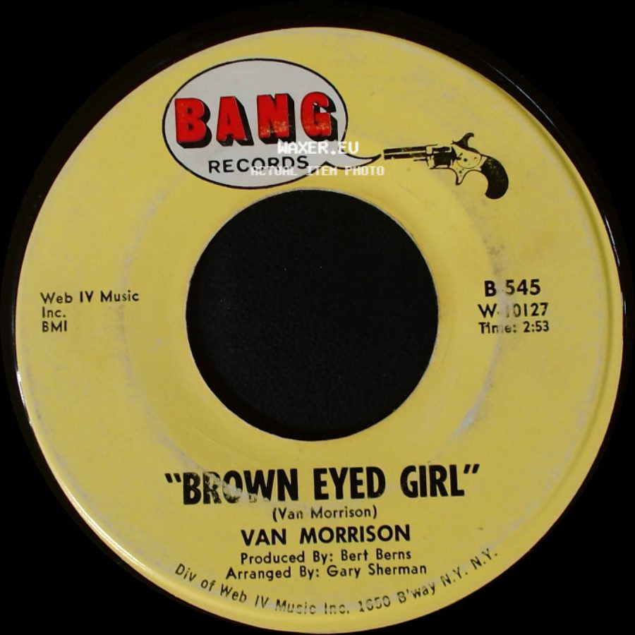 Van Morrison - Goodbye Baby / Brown Eyed Girl side B
