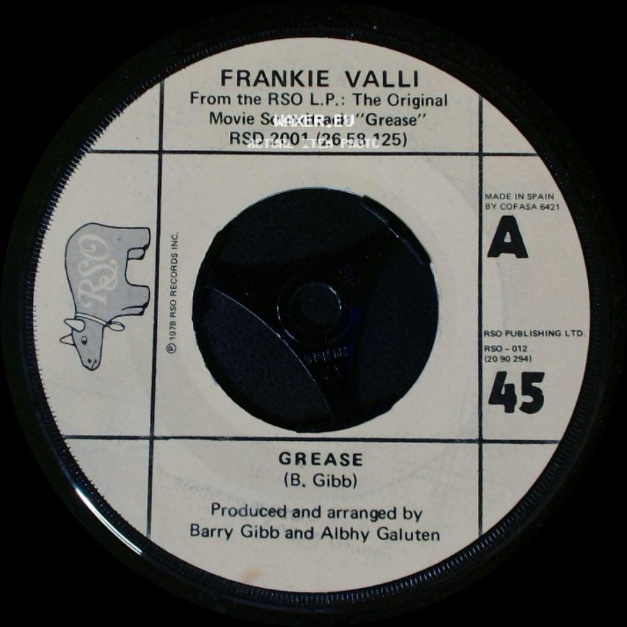 Frankie Valli / Gary Brown - Grease / Saxophone side A