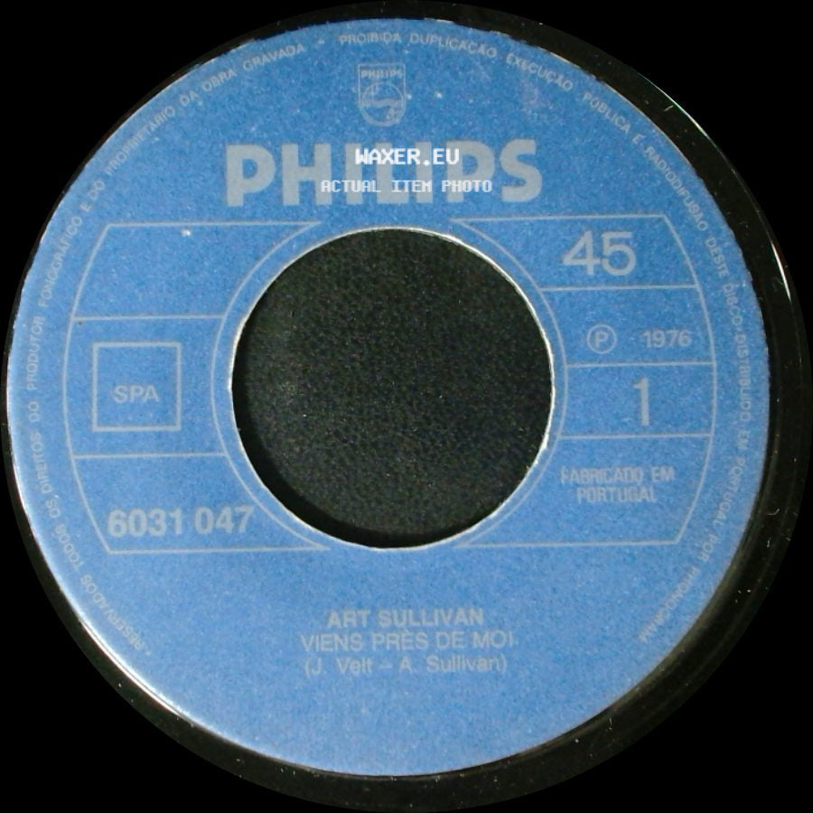 Art Sullivan - Viens Près De Moi / Petite Demoiselle side A