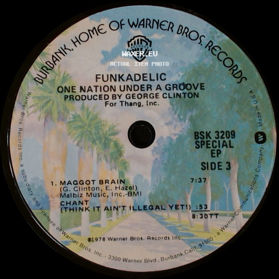 Funkadelic - One Nation Under A Groove / One Nation Under A Groove side A