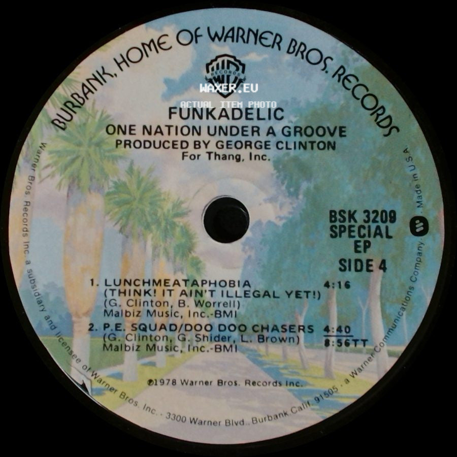 Funkadelic - One Nation Under A Groove / One Nation Under A Groove side B