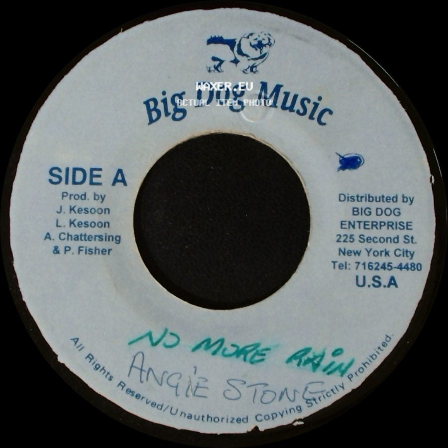 Angie Stone - No More Rain / Unknown Title B side A