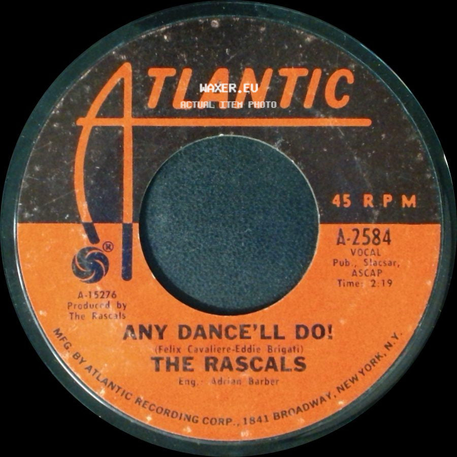 The Rascals - A Ray Of Hope / Any Dance'll Do! side B