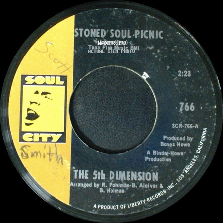 The 5Th Dimension - Stoned Soul Picnic / The Sailboat Song side A