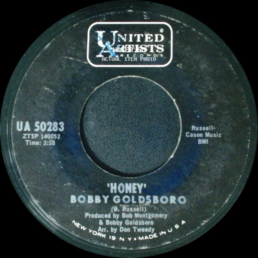 Bobby Goldsboro - 'honey' / 'danny' side A