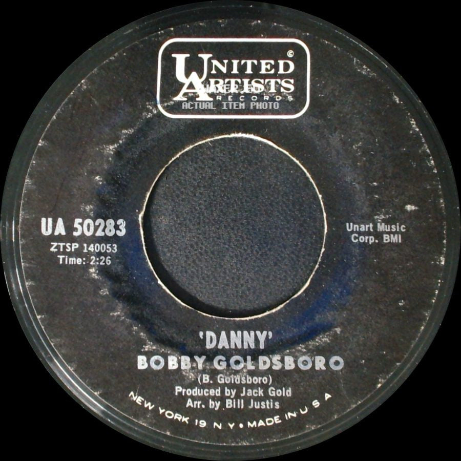 Bobby Goldsboro - 'honey' / 'danny' side B