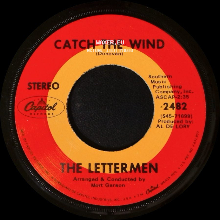The Lettermen - Hurt So Bad / Catch The Wind side B
