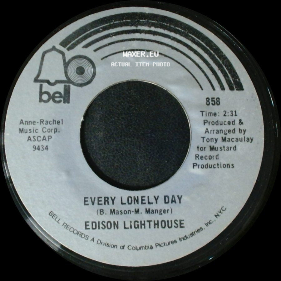 Edison Lighthouse - Love Grows (Where My Rosemary Goes) / Every Lonely Day side B