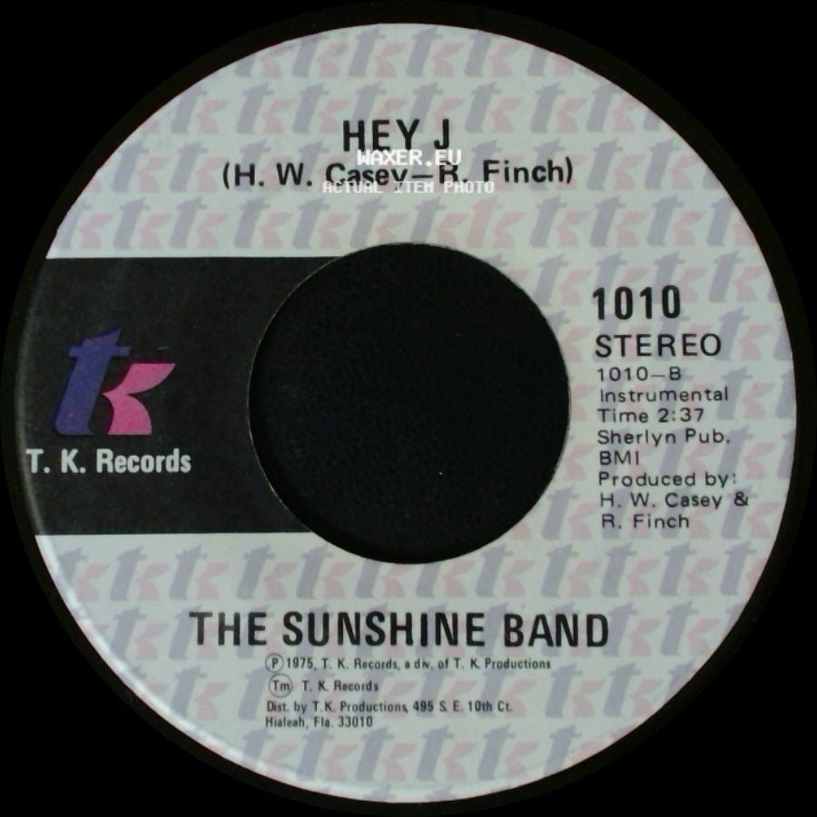 The Sunshine Band - Hey J / Shotgun Shuffle side A