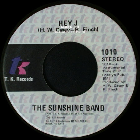 The Sunshine Band - Hey J / Shotgun Shuffle side A