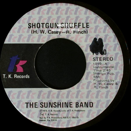 The Sunshine Band - Hey J / Shotgun Shuffle side B