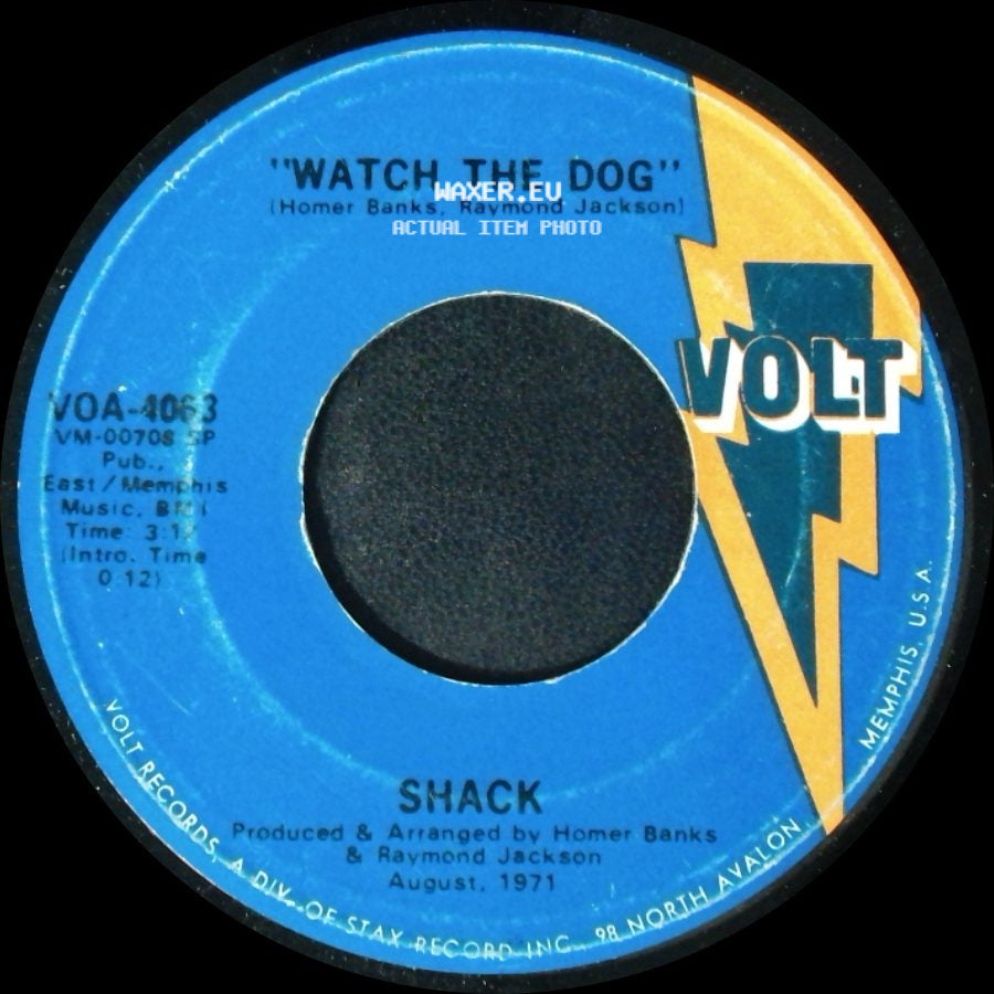 Shack - Watch The Dog / It's Good To Be Careful But It's Better To Be Loved side A