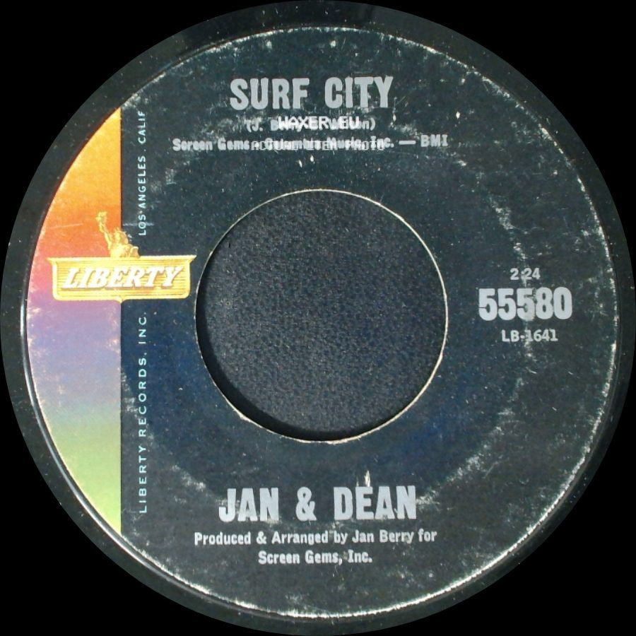 Jan & Dean - Surf City / She's My Summer Girl side A