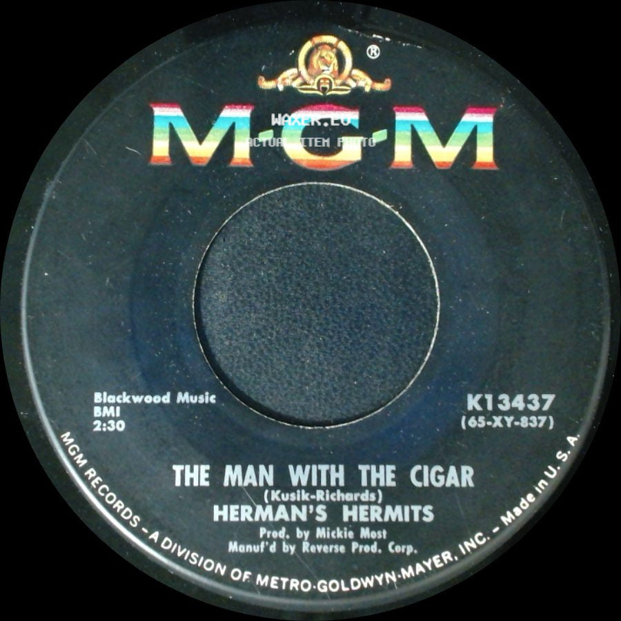 Herman's Hermits - A Must To Avoid / The Man With The Cigar side B