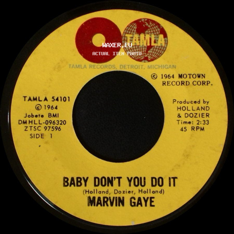Marvin Gaye - Baby Don't You Do It / Walk On The Wild Side side A