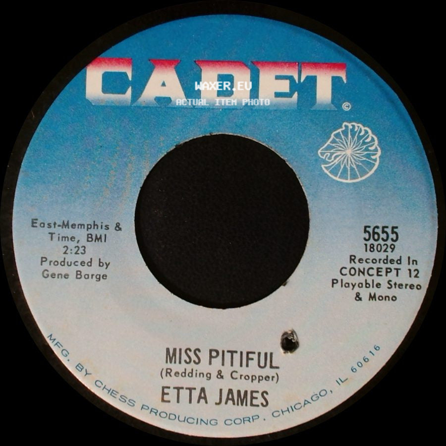 Etta James - Bobby Is His Name / Miss Pitiful side B