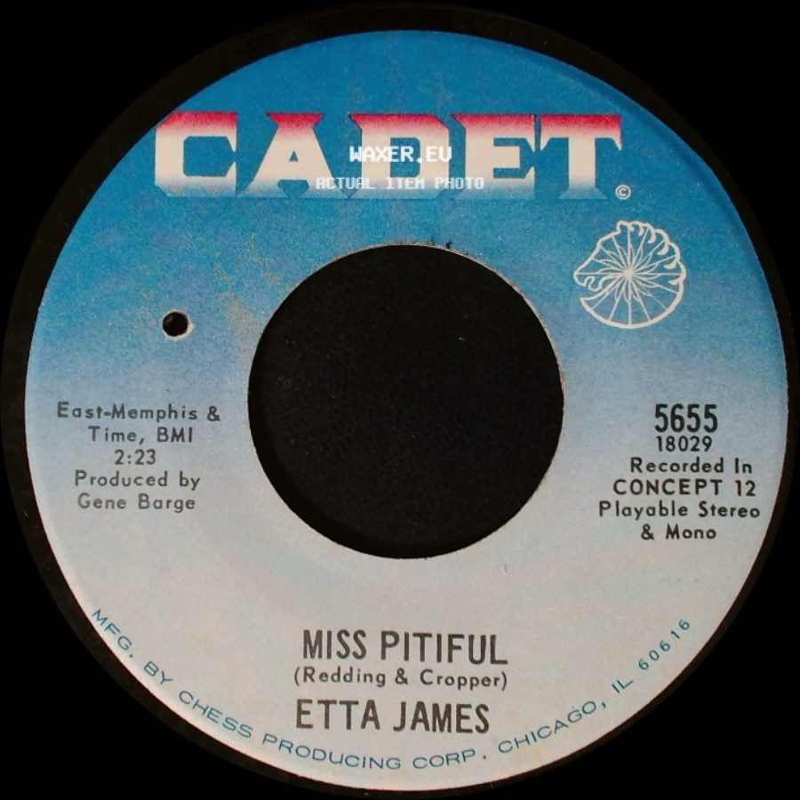 Etta James - Miss Pitiful / Bobby Is His Name side A