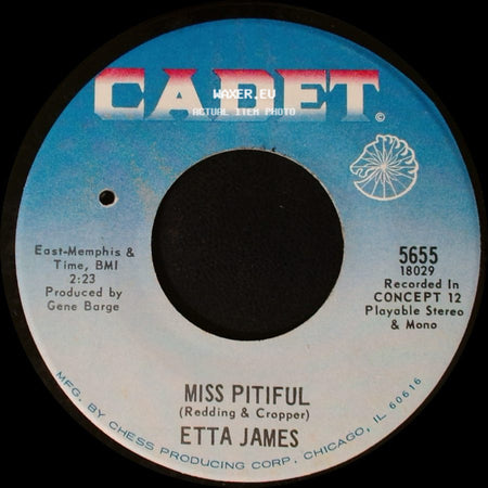 Etta James - Miss Pitiful / Bobby Is His Name side A