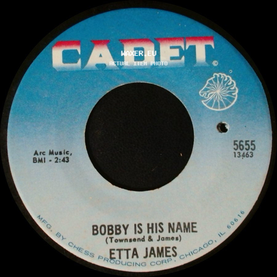 Etta James - Miss Pitiful / Bobby Is His Name side B