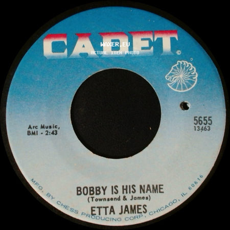 Etta James - Miss Pitiful / Bobby Is His Name side B