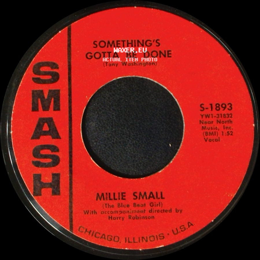 Millie Small - Something's Gotta Be Done / My Boy Lollipop side A