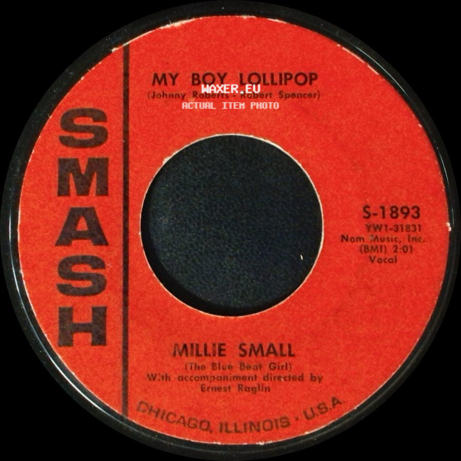 Millie Small - Something's Gotta Be Done / My Boy Lollipop side B