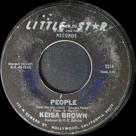Keisa Brown - People / T.J. side A