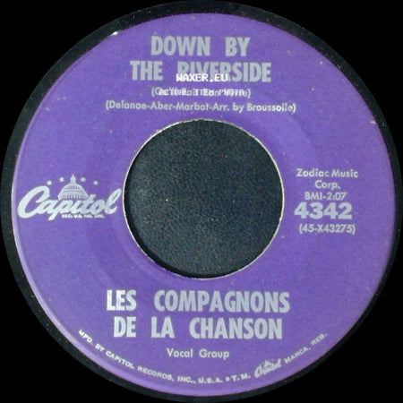 Les Compagnons De La Chanson - Down By The Riverside / Margoton side A