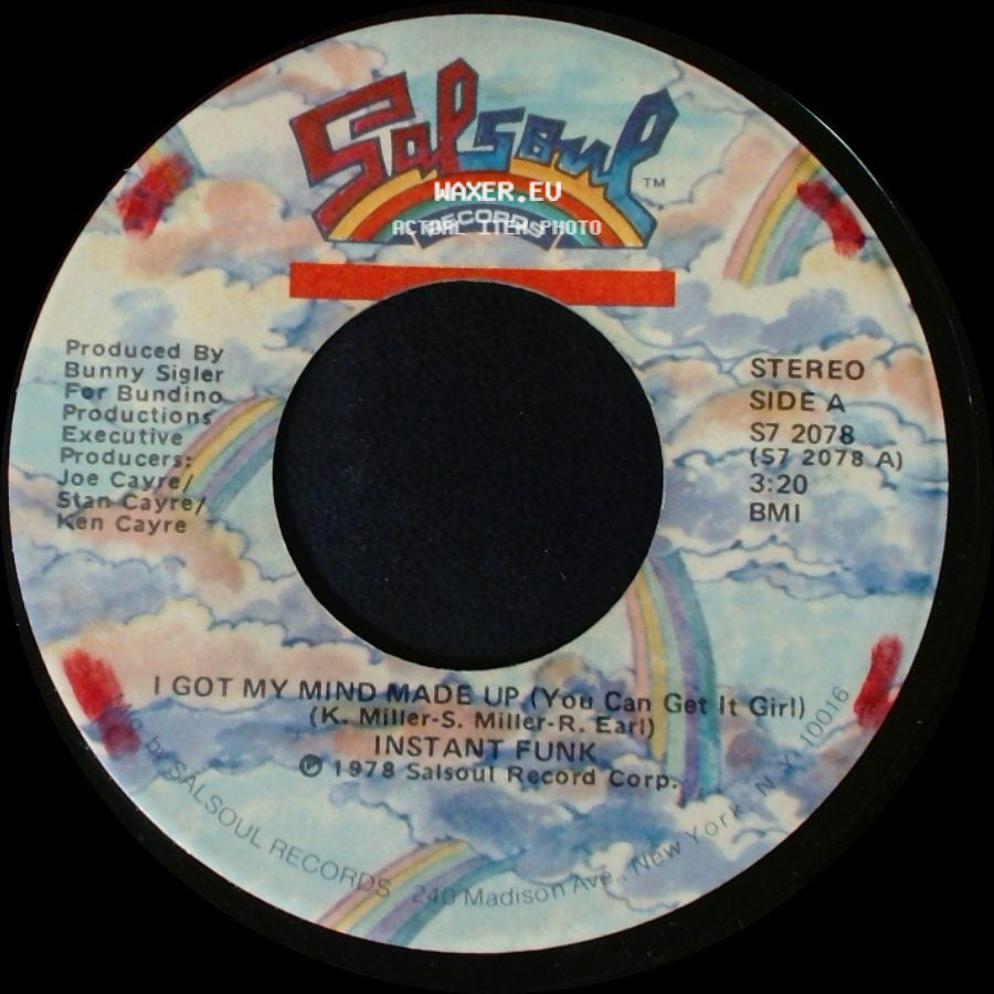 Instant Funk - I Got My Mind Made Up (You Can Get It Girl) / Wide World Of Sports side A