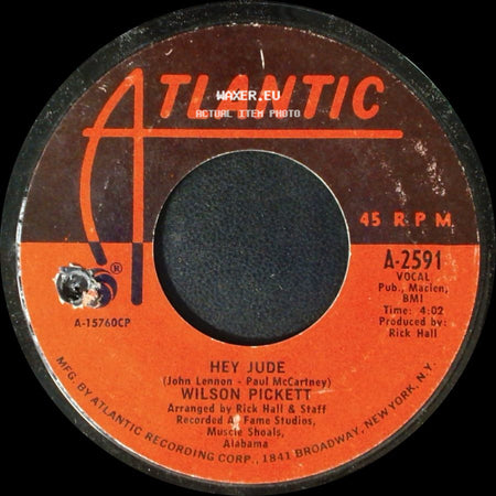 Wilson Pickett - Search Your Heart / Hey Jude side B