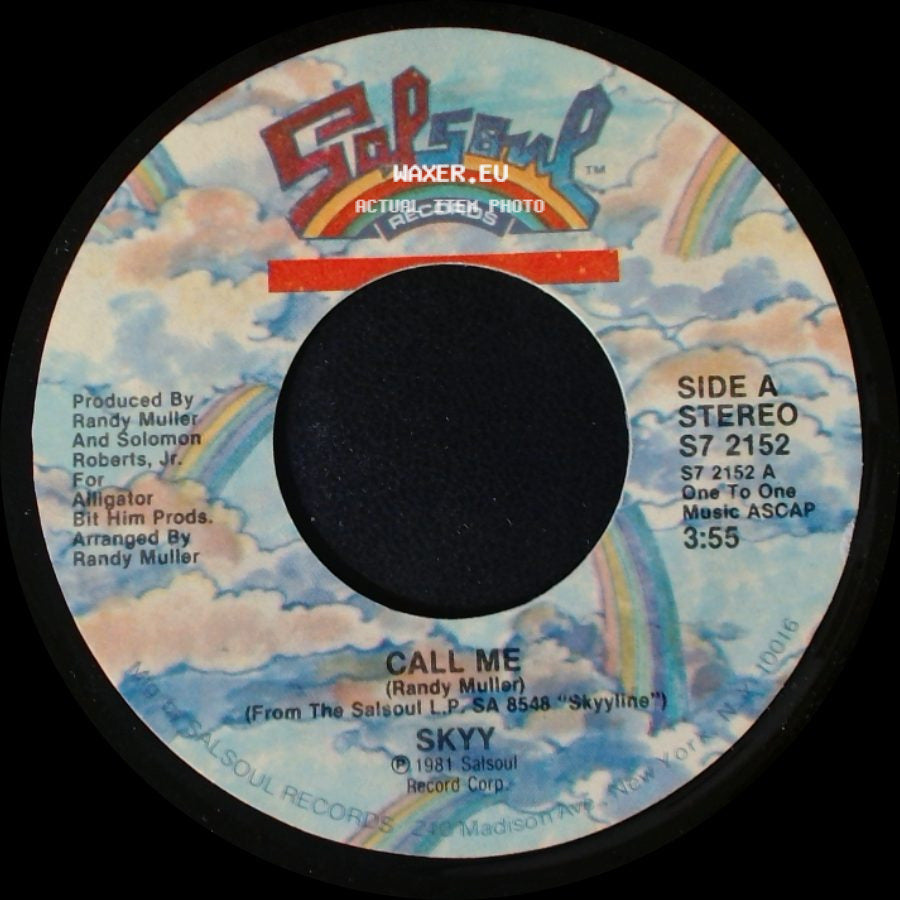 Skyy - Call Me / When You Touch Me side A