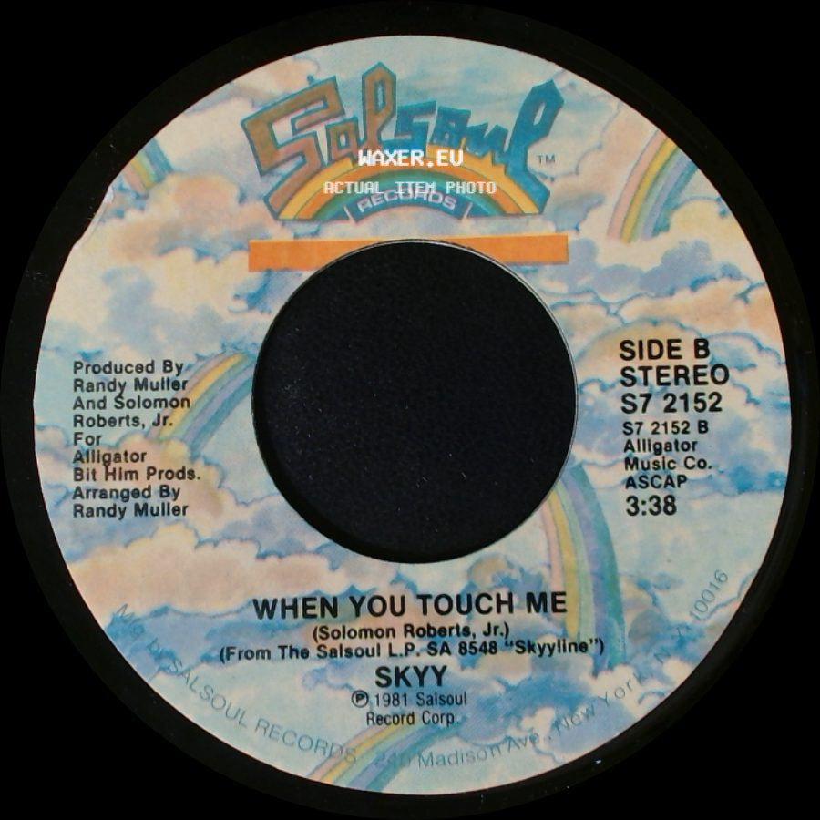 Skyy - Call Me / When You Touch Me side B