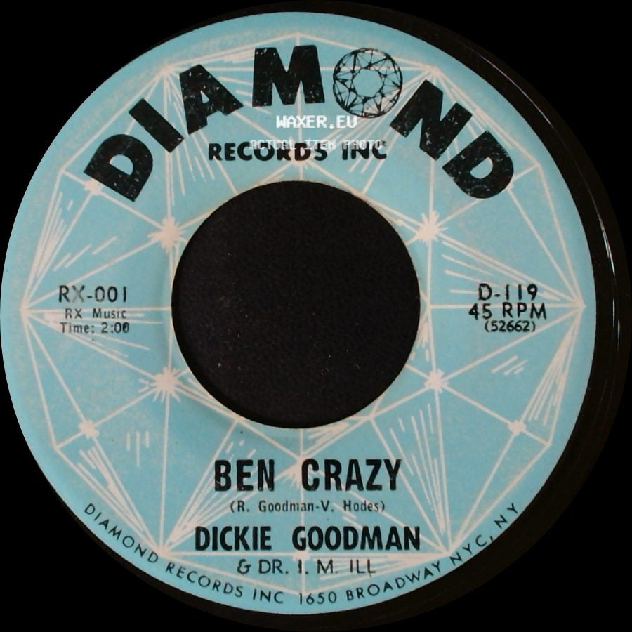 Dickie Goodman & Dr. J. M. Ill - Ben Crazy / Flip Side side A