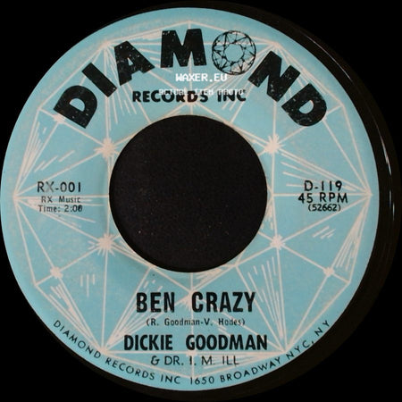 Dickie Goodman & Dr. J. M. Ill - Ben Crazy / Flip Side side A