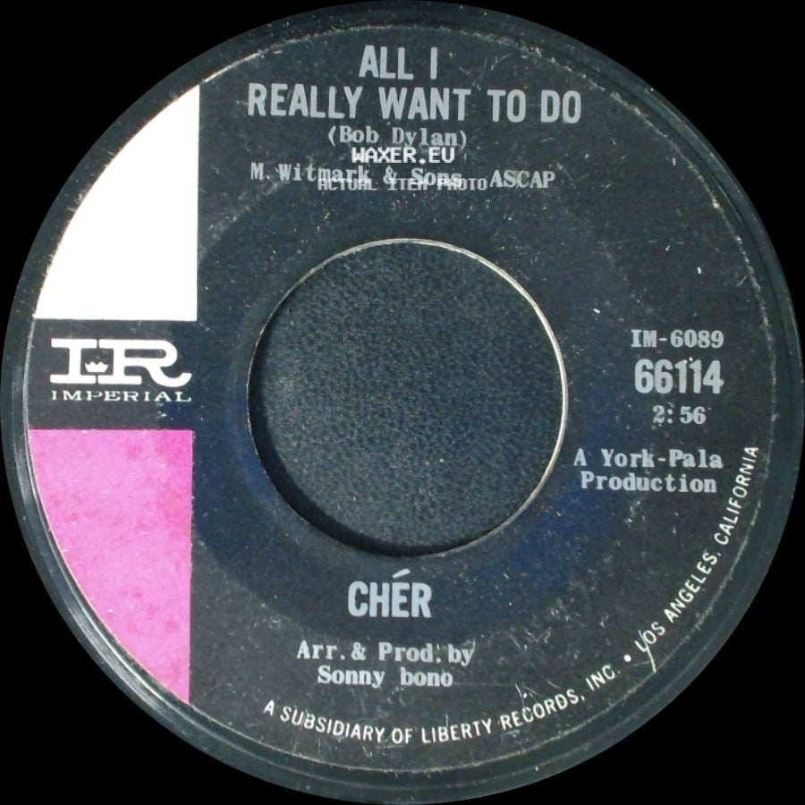 Chér - All I Really Want To Do / I'm Gonna Love You side A