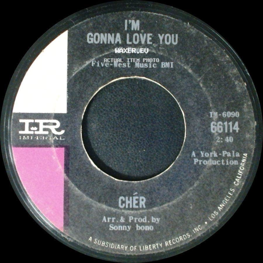 Chér - All I Really Want To Do / I'm Gonna Love You side B