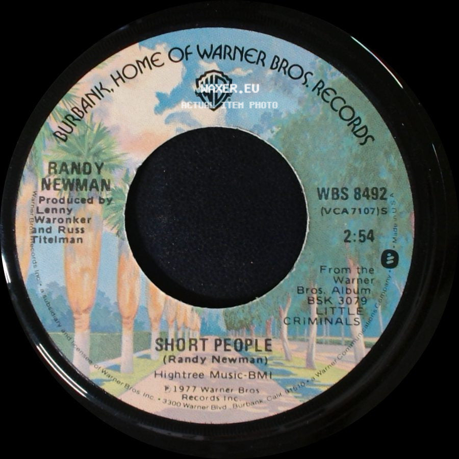 Randy Newman - Short People / Old Man On The Farm side A