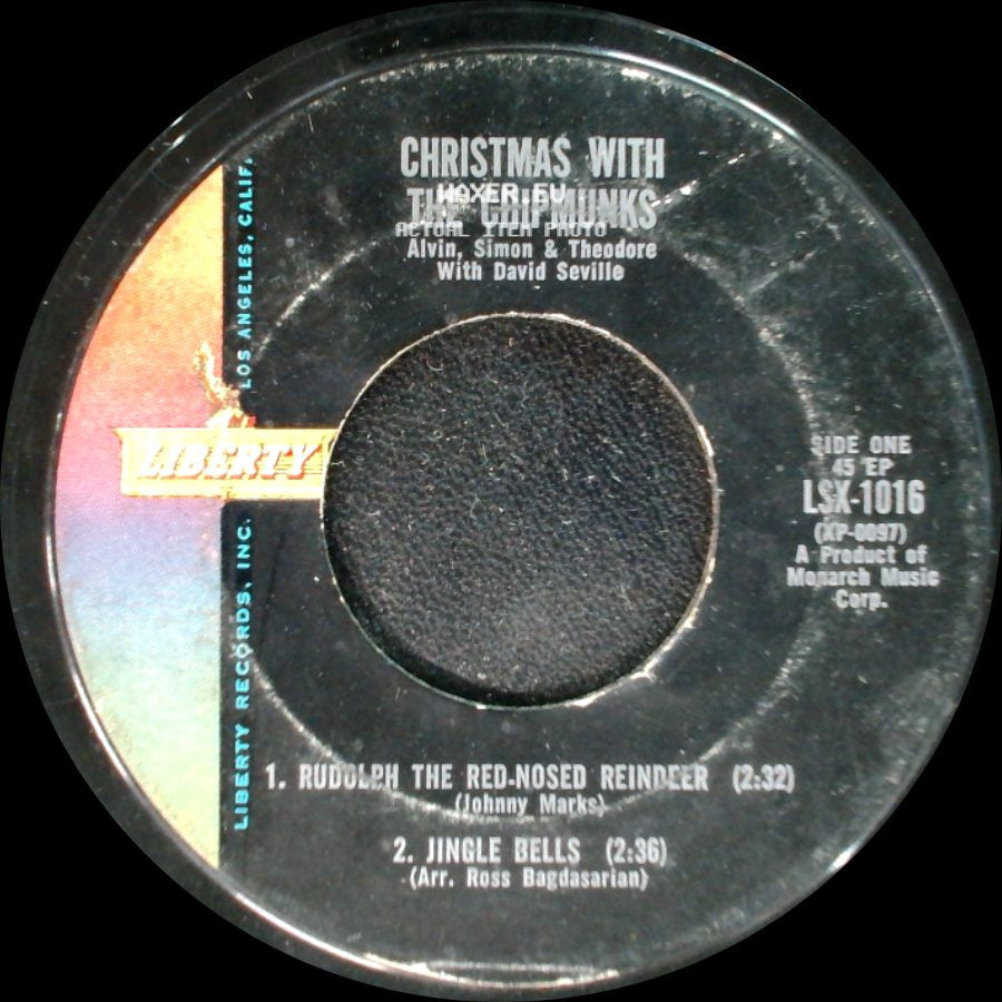 The Chipmunks - Christmas With The Chipmunks / Christmas With The Chipmunks side A